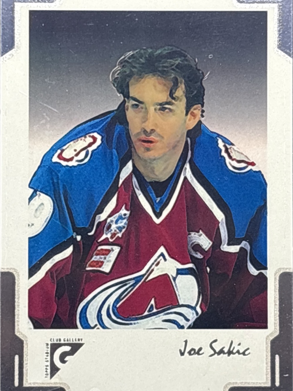Topps Joe Sakic Hockey Trading Card